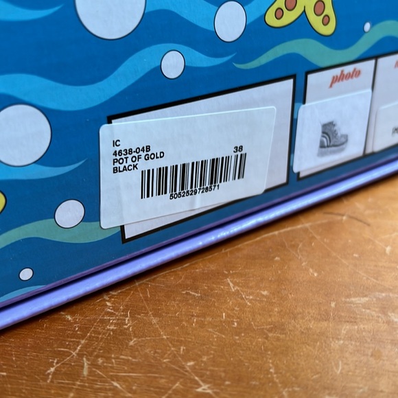 Pot of Gold Shoes by Irregular Choice sz 38 NIB - Picture 5 of 5